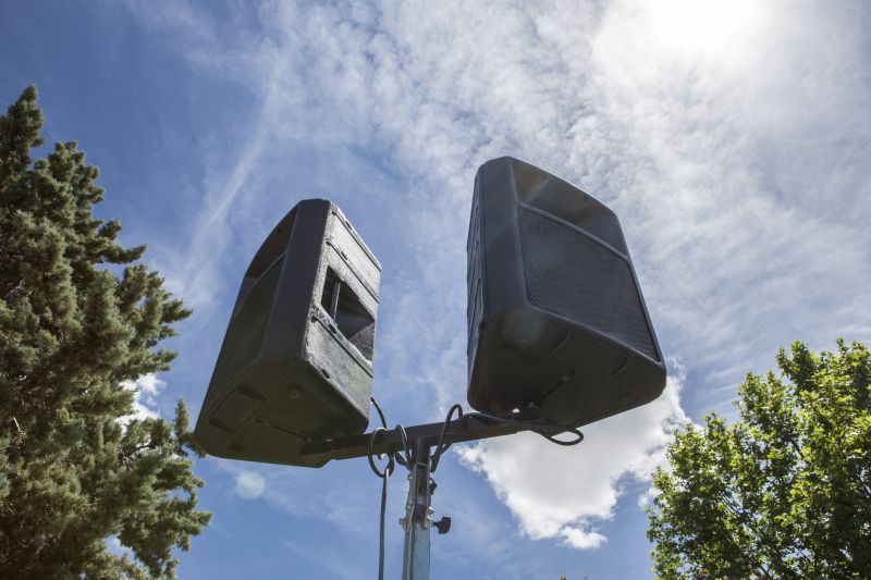 Outdoor Audio Installation